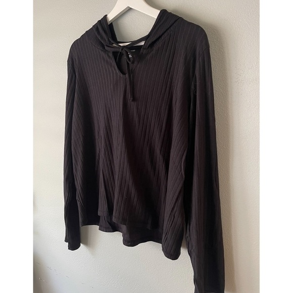 Yummie Ribbed Lightweight Hoodie - Picture 5 of 8